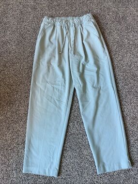 Old Navy Green Drawstring Cropped Pant